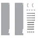 Kermi-Wandkonsole-WA100-f-Hygiene-Kompakt-FHK-Typ-10-20-und-30-fuer-BH-300-mm-ZB02190001 gallery number 1